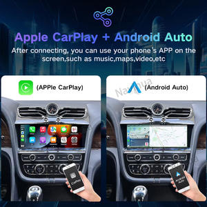 Navihua Android GPS Navigation Car Radio Stereo Carplay Autoradio Head Unit Multimedia Car <span class=keywords><strong>DVD</strong></span> pour Bentley Bentayga 2016-2023 - Product Image 3