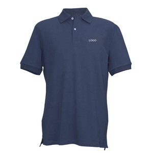 Chất Lượng Cao Của Nam Giới Cổ Điển Phù Hợp Với Trống Pique Cotton Làm Việc Đồng Phục Polo Áo Sơ Mi Với Biểu Tượng Tùy Chỉnh Thêu - Product Image 2