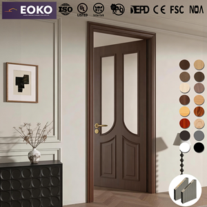 Porte intérieure moderne en MDF pré-montée EOKO – Prix <span class=keywords><strong>de</strong></span> gros pour les constructeurs - Product Image 2