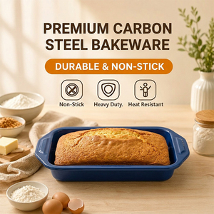 Tortiera rettangolare antiaderente <span class=keywords><strong>teglia</strong></span> da forno <span class=keywords><strong>teglia</strong></span> da pane <span class=keywords><strong>in</strong></span> acciaio al carbonio resistente stampo da forno <span class=keywords><strong>teglia</strong></span> per tacchino - Product Image 2