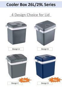 Refrigerador portátil <span class=keywords><strong>pequeño</strong></span> de 12V para viajes, refrigerador portátil de 29L AC DC para coche - Product Image 5