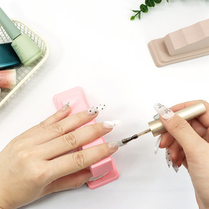 Hytsow <b>Nail</b> Form Pink Rectangle Multi Size Plastic DIY <b>Nail</b> <b>Extension</b> Tool For Home Use - Product Image 3