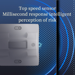 Nettoyeur de vitres robotisé à pulvérisation d'eau sans glissement avec moteur sans balais, <span class=keywords><strong>robot</strong></span> de nettoyage de vitres avec télécommande pour usage domestique - Product Image 1