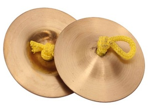 Lot de <span class=keywords><strong>Cymbales</strong></span> <span class=keywords><strong>Chinoises</strong></span> en Laiton de Qualité Supérieure 20cm – Instruments de Percussion pour Bébés et Enfants – Idéal Cadeau - Product Image 2