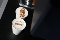 EVEBOT EB-FT4 Nueva Máquina Impresora Automática de Pantalla para Café Espresso y Chocolate, USB PLA Aluminio, para Restaurantes, Latte Art, Selfie