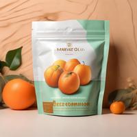 Bolsa Doypack Personalizada con Logotipo, de Plástico Mylar con Cierre Hermético, de Alta Barrera, Grado Alimenticio, con Ventana Transparente, para Pistachos Tostados con Miel