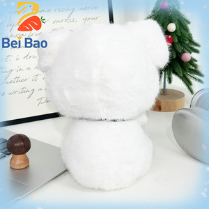 Usine professionnelle, jouets en <span class=keywords><strong>peluche</strong></span> d'anime de 4, 7, 8 pouces, 7-10-20-25 cm, chien blanc, jouets pour enfants, pour machine à griffes, peluches - Product Image 4
