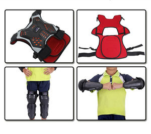 Traje de Protección para Motocicleta para Niños en Diferentes Colores, Protector para Jóvenes Adolescentes para Montar en Moto o Patinar con Protección para Rodillas, Codos y Brazos - Product Image 6