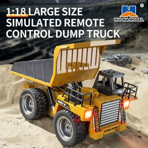 Camión Volquete de Control Remoto Simulado de Aleación Semimetálica de 9 Canales a Escala 1/18 con Capacidad de Carga de 2000g Huina 1533 - Product Image 3