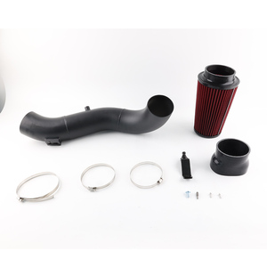 Système d'admission d'air froid |   Filtre à haut débit |   Améliorez les performances et la capacité de remorquage |   Compatible avec Ford F250 F350 F450 AIM017-R 2017-2019 - Product Image 3