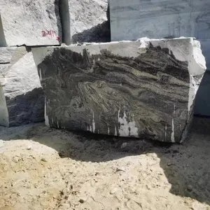 Natural Shandong Wave Send Granite Landscape Stone Paving Stone Snow Wave Stone Steps