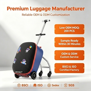 Valise rigide pour <span class=keywords><strong>enfants</strong></span>, bagages de voyage, libération des mains, <span class=keywords><strong>chariot</strong></span> à roulettes avec poussette pour <span class=keywords><strong>enfants</strong></span>, bagages à roulettes pour <span class=keywords><strong>enfants</strong></span> - Product Image 1