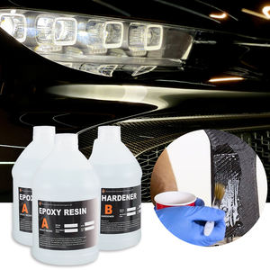2:1 Hoogwaardige Koolstofvezelcoating Met Twee Componenten Zonder Bellenformule Hars Epoxy Met UV-Bescherming - Product Image 1
