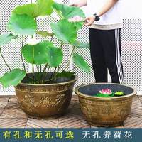 Grand pot de fleurs cylindrique Dragon de calibre large, en plastique écologique et durable pour la maison