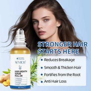 Suero para el Crecimiento del Cabello en Roll-on al por Mayor, Aceite de Masaje para el Cuero Cabelludo con Romero, Suero de Aceite Natural para el Cuidado del Cabello en Roll-on - Product Image 3