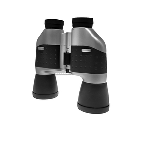Binoculares Plateados con Centro Negro 10x50 para Observación de Aves - Product Image 2