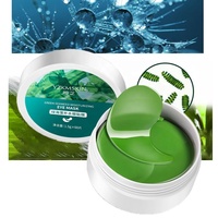 Feuille d'algues OEM ODM Gel de collagène en cristal Masque à la vapeur pour les yeux Crème Dark Circles All Sleep Patch Remover Poches sous les yeux