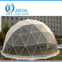 Grande tente dôme géodésique transparente en PVC sur mesure, auvent bulle transparent pour événements extérieurs, jardin et stades gonflables