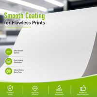 Papier de sublimation à séchage rapide, rouleau de transfert thermique pour impression textile, approvisionnement en gros