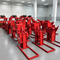 Nouvelle machine populaire manuelle pour la fabrication de briques en argile rouge / Prix de la machine à briques en argile au Kenya