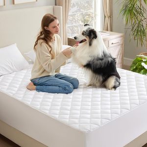 Protector de Colchón Impermeable Acolchado, Sábanas Gruesas Impermeables, 100% Impermeable, Gran <span class=keywords><strong>Venta</strong></span> - Product Image 1