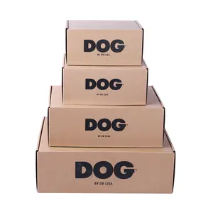 Mail Moving Carton Box Logo Gedrucktes schwarzes Papier Karton Verpackung Mailing Mailer Boxen mit benutzer definierten Wellpappe Versand karton