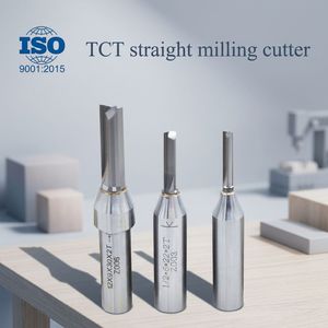 TCT Straight Milling Cutter High-Quality Tungsten Carbide Tool for Precision Milling, Chip Removal, and Industrial Workshop Use - Product Image 2