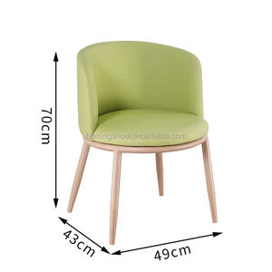 Chaise ronde de luxe fredonda de fabriqué en chine, coussin <span class=keywords><strong>confortable</strong></span>, <span class=keywords><strong>petit</strong></span> <span class=keywords><strong>fauteuil</strong></span>, siège d'aile, café, nouveau - Product Image 5