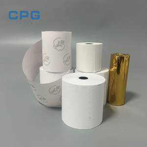 Papier de caisse enregistreuse disponible en service OEM, sans BPA, écologique, impression intégrale, faible poussière, 80x76mm, 60gsm - Product Image 1