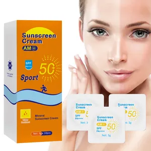 Jiajie factory wholesale SPF 50 korean whitening isolation sunscreen lotion