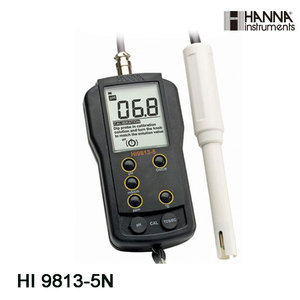Hana Hi9813-61 Mètre portable de pH, EC et TDS avec sonde et solutions d'étalonnage pour le test de la qualité de l'eau - Product Image 2