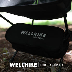 Wellhike <span class=keywords><strong>เก้าอี้</strong></span>พับได้สำหรับตั้งแค<span class=keywords><strong>ม</strong></span>ป์กลางแจ้งแบบพกพา, <span class=keywords><strong>เก้าอี้</strong></span>อะลู<span class=keywords><strong>ม</strong></span>ิเ<span class=keywords><strong>น</strong></span>ียมอัลลอยน้ำหนักเบาสำหรับตกปลาตั้งแคมป์ - Product Image 4
