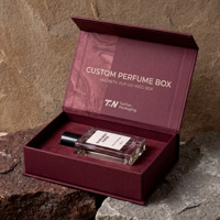 Scatola Regalo Personalizzata Rossa per Fragranze e Scatola Magnetica per Profumi con Scatola di Carta e Confezione per Collezione di Profumi
