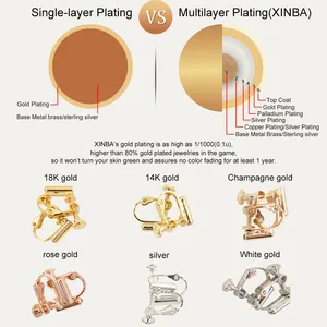 Perles d'espacement en nickel sans plomb, petite perle rectangulaire pour la fabrication de bijoux, plaqué or, perles en laiton lisses et amples