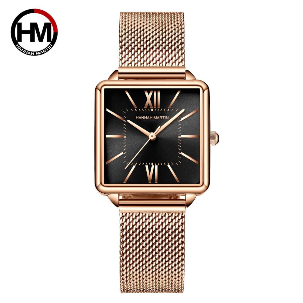 Rose gold black bracelet