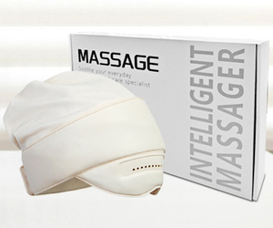 Masque de sommeil Phenitech avec chaleur, 3 modes, 5 réglages de température, compression par airbag, masseur pour <span class=keywords><strong>la</strong></span> tête et les yeux avec télécommande - Product Image 4