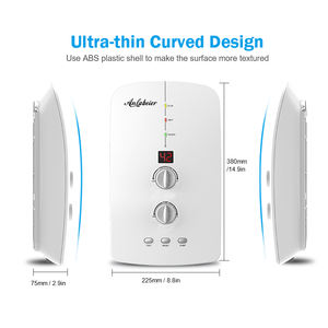 Chauffe-eau électrique instantané intelligent à économie d'énergie, pompe à pression, température constante, étanche IPx4, 220V, 3500-5500W, rapide - Product Image 4