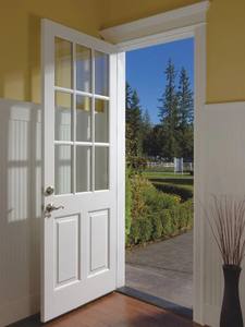 Portes intérieures en PVC blanc à prix abordable, design postmoderne, portes d'<span class=keywords><strong>entrée</strong></span> principales insonorisées pour chambres et maisons - Product Image 4