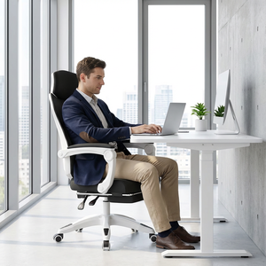 <span class=keywords><strong>Sedia</strong></span> da <span class=keywords><strong>Ufficio</strong></span> <span class=keywords><strong>Ergonomica</strong></span> in Rete, Altezza Regolabile, Girevole, con Supporto Lombare per Casa e <span class=keywords><strong>Ufficio</strong></span> - Product Image 2