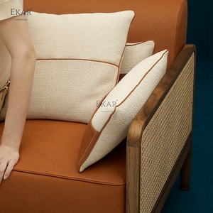 Sofá seccional EKAR <span class=keywords><strong>Zenith</strong></span> de 2 plazas de ultra lujo con diseño opulento para espacios habitables de primera calidad, para apartamentos y hoteles - Product Image 4