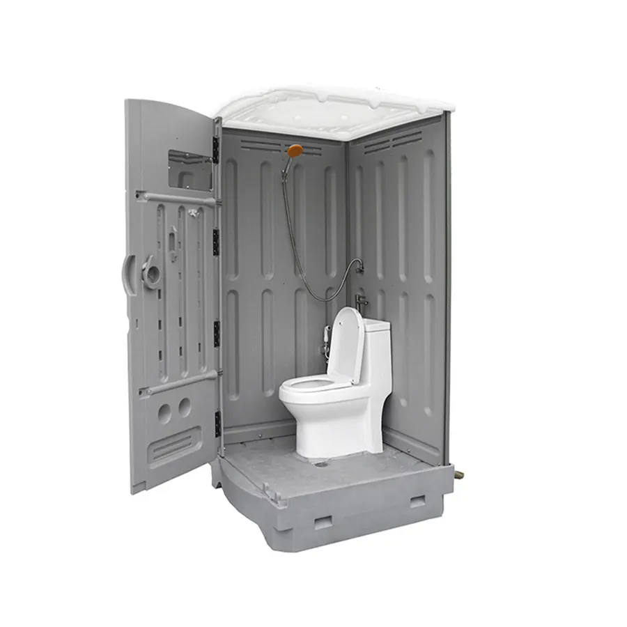 hdpe cheap price porta potty movable toilet cabin and shower portaloo portable toilet cubicle