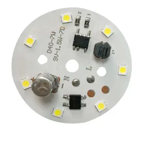 Pcb profesional modul Led Custom lampu Led Pcba produsen aluminium papan sirkuit Led Pcb