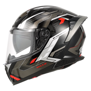 Casco da Moto Integrale in Offerta Speciale con Prese d'Aria Regolabili in Resistente Materiale ABS - Product Image 1