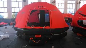 قارب نجاة سولاس لـ 6 أشخاص قابل للنفخ يُرمى من الأعلى مع شهادة CCS/EC MED للرحلات البحرية - Product Image 2