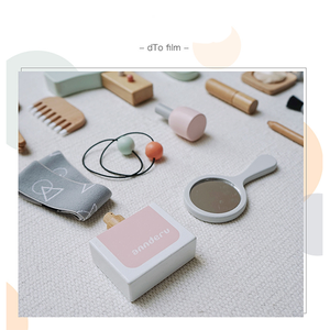 Ensemble de jeu en bois Sunshine pour enfants, cosmétiques et <span class=keywords><strong>coiffure</strong></span>, pour jeux de rôle - Jouet d'<span class=keywords><strong>apprentissage</strong></span> précoce (unisexe) - Product Image 6