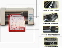 Plotter de Corte de Vinilo de Escritorio Mini A3 RB-500 con Certificación CE, Controlador de Micro-pasos y Motor, Cortadora de Letreros de Alta Velocidad