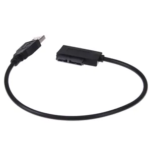 2025 USB để 7 + 6 13Pin Slim SATA/IDE CD DVD ROM Bộ chuyển đổi Cáp Ổ đĩa quang - Product Image 5