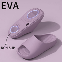 Tendance de la mode, chaussures plates à bout ouvert tendance, hommes femmes été EVA intérieur respirant léger, tongs toutes saisons