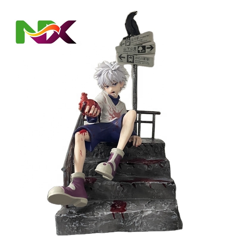 魅惑的なコレクション：ハンター×ハンターのキルアフィギュアの世界へ