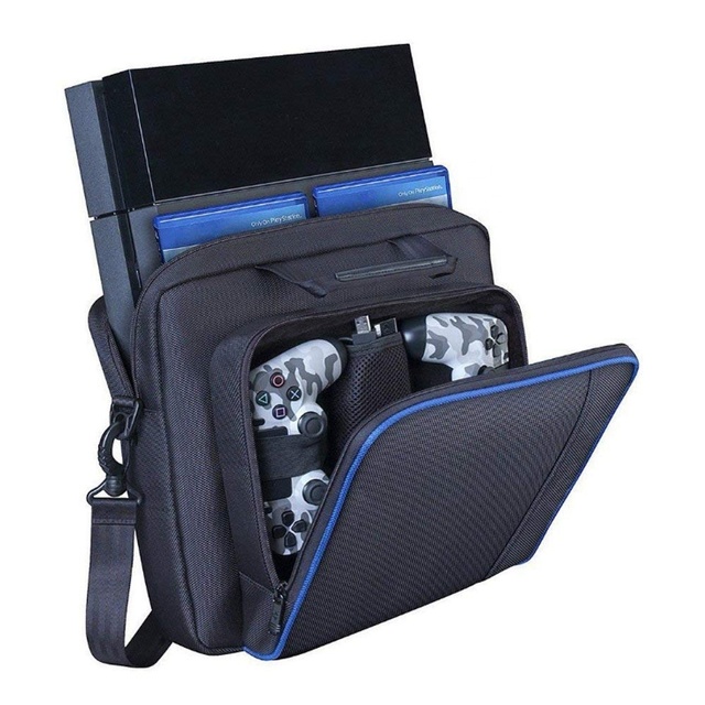 Custom Classic Shape 1680D Storage Bag PS4 Game Carry Bag with Adjustable Shoulder Strap